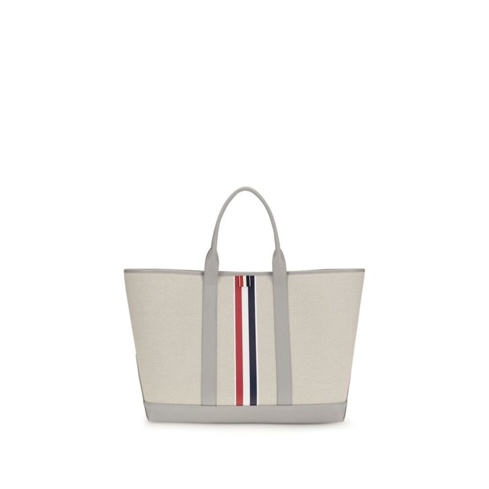 Thom Browne Men Canvas Tote Bag